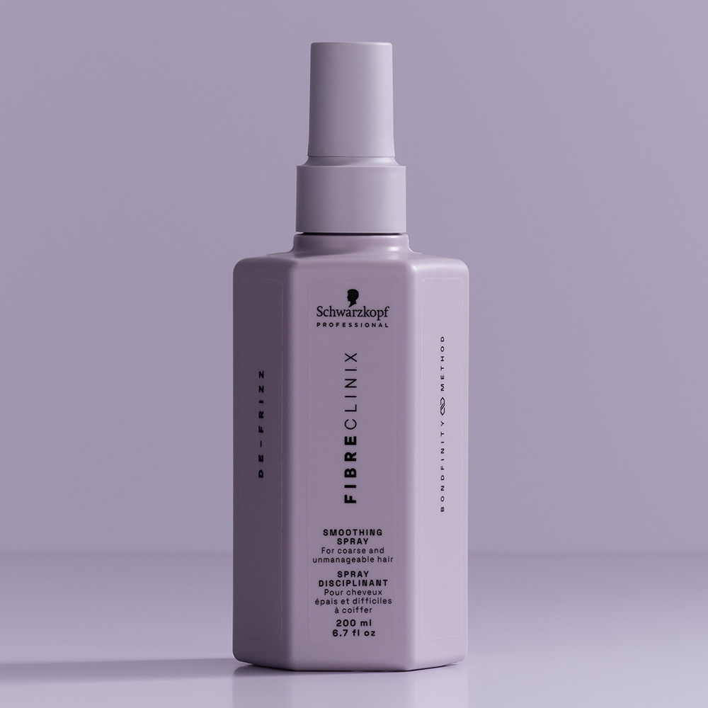 Schwarzkopf Professional Fibre Clinix De-Frizz Smoothing Spray 200ml - Image 2
