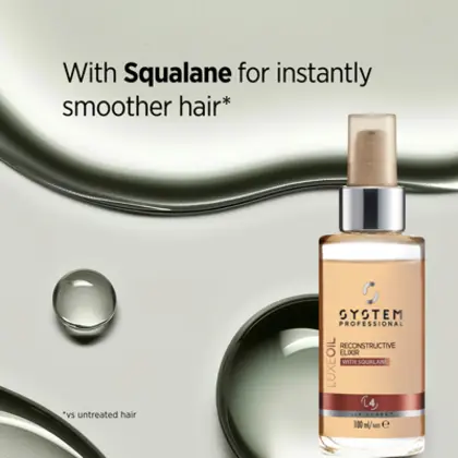 System Professional LuxeOil L4 Reconstructive Elixir With Squalane 100ml - Image 2