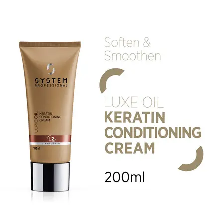 System Professional Fibra LuxeOil L2 Keratin Conditioning Cream 200ml - Image 2