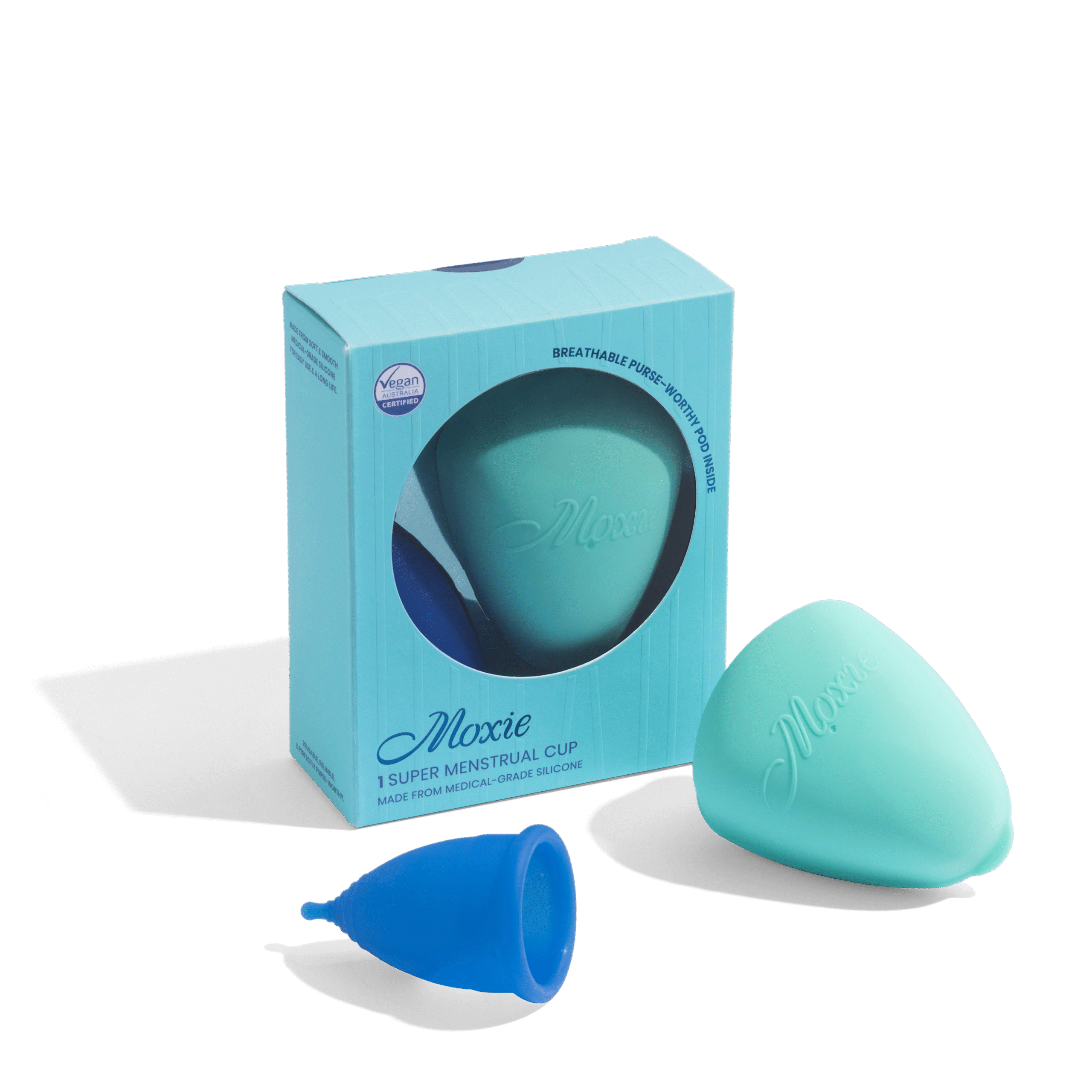 Moxie reusable period cup/super