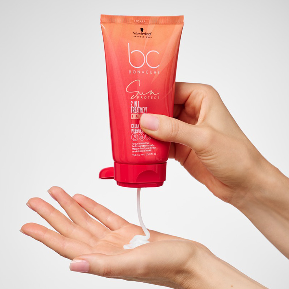 Schwarzkopf Professional BC Bonacure Sun Protect 2-in-1 Treatment - Coconut 150ml - Image 2