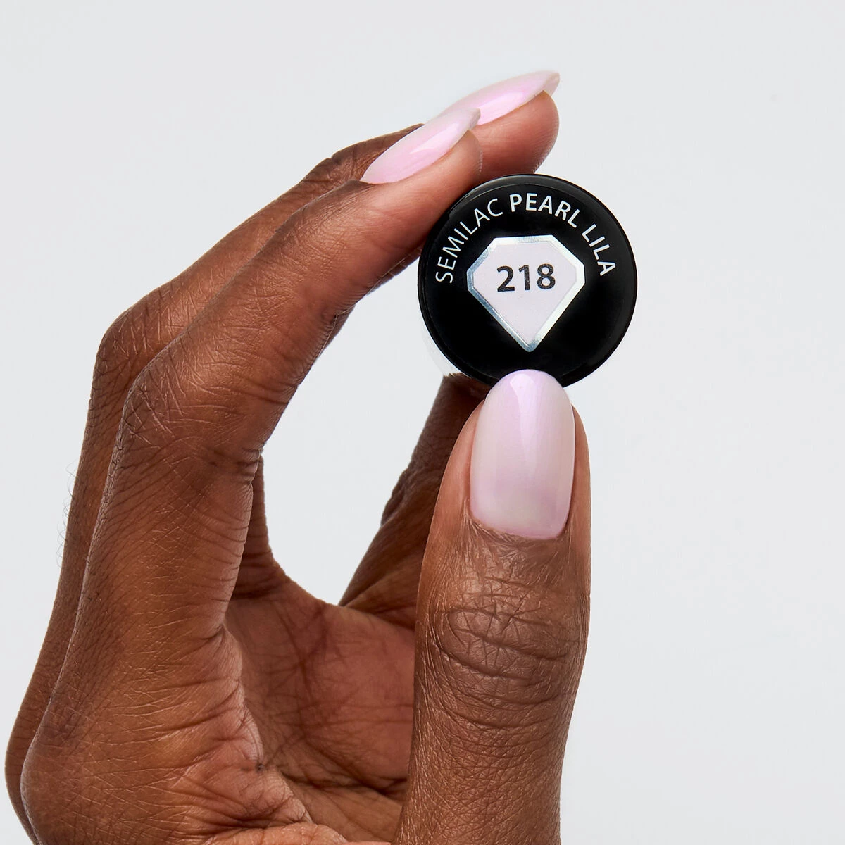 Semilac Ημιμόνιμο Βερνίκι 218 Pearl Lila 7ml - Image 2