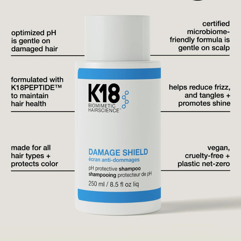 K18 Peptide Prep pH Maintenance Shampoo 250ml - Image 3