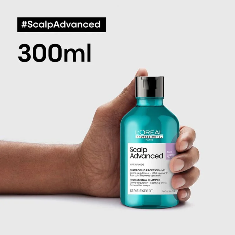 L’Oreal Professionnel Serie Expert Scalp Advanced Anti-Inconfort Discomfort Shampoo 300ml - Image 3