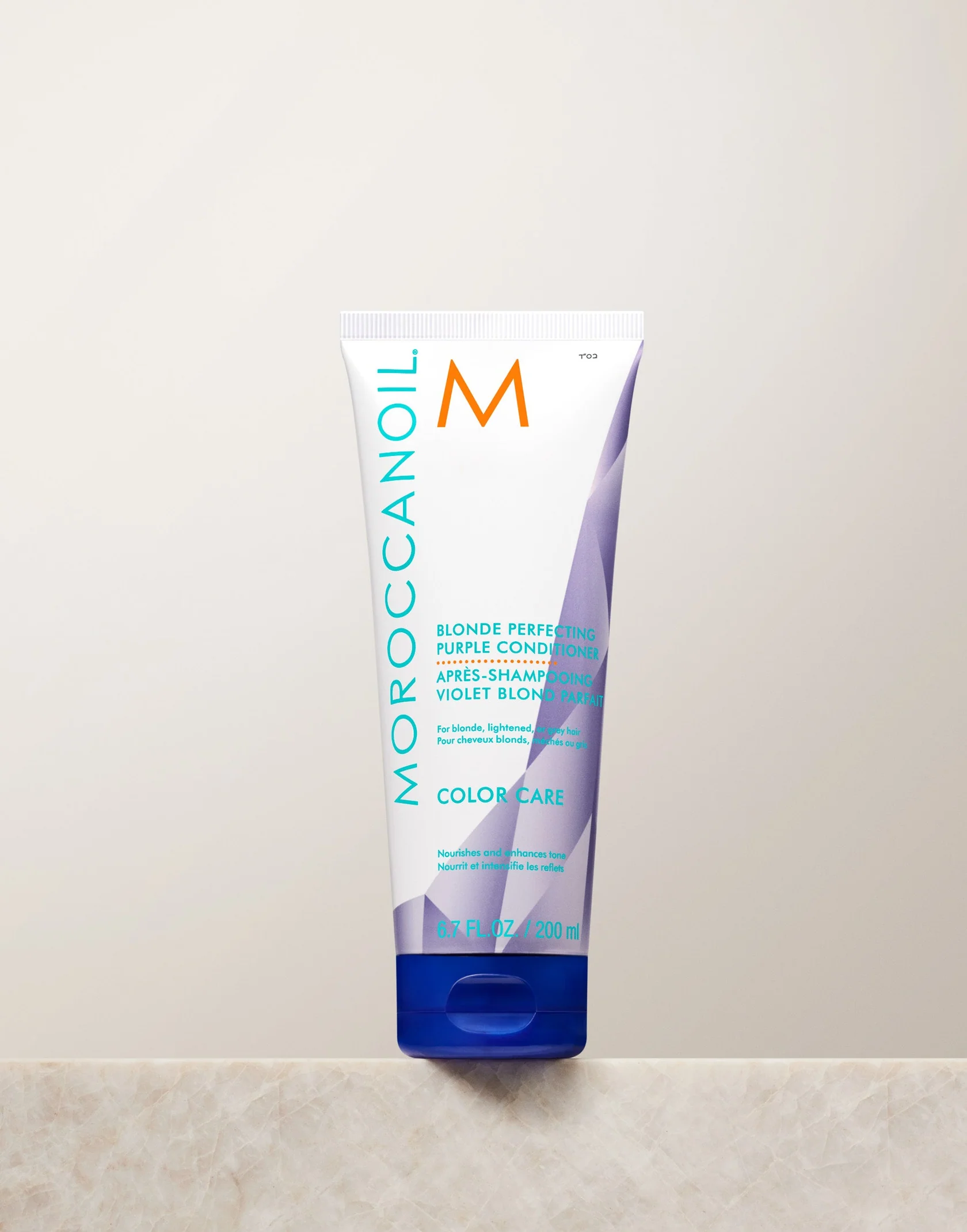 Moroccanoil Color Care Blonde Perfecting Purple Conditioner 200ml - Image 4