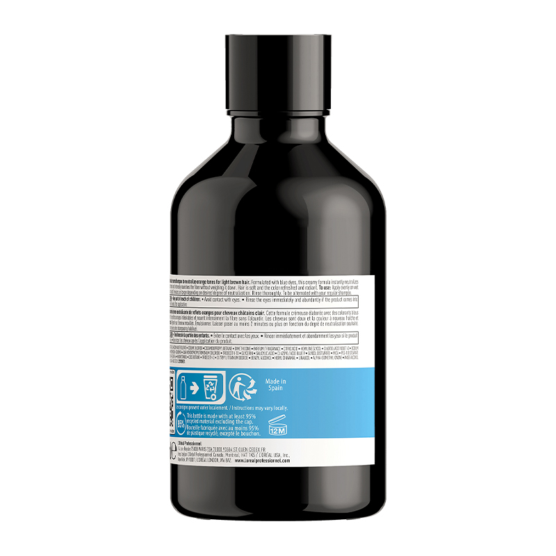 L’Oreal Professionnel Serie Expert Chroma Crème Blue Dyes Shampoo 300ml - Image 4