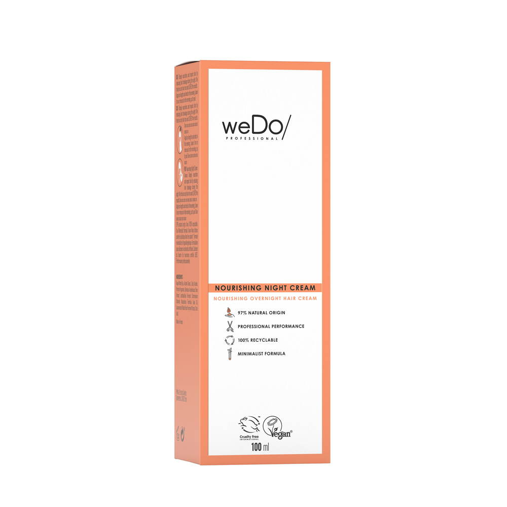 weDo Professional Nourishing Night Cream Overnight Hair Cream 100ml - Image 2