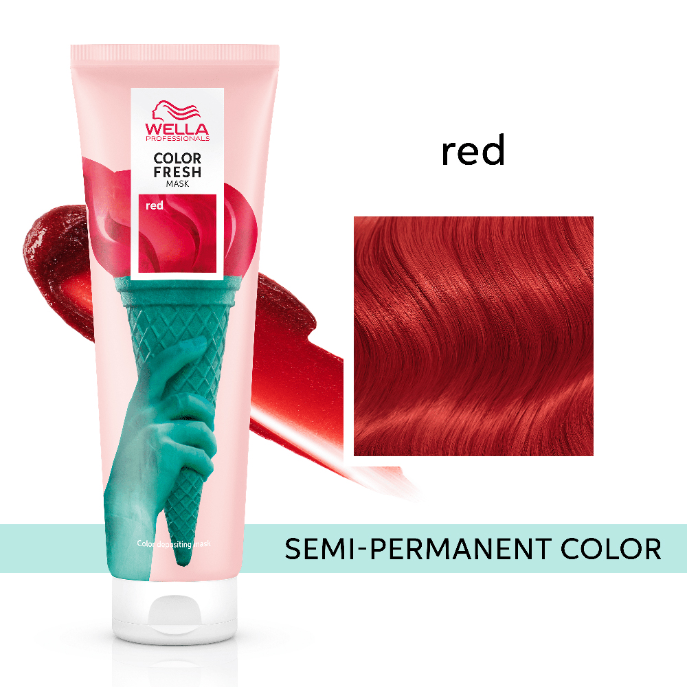 Wella Professionals Color Fresh Red Coloring Mask 150ml - Image 3
