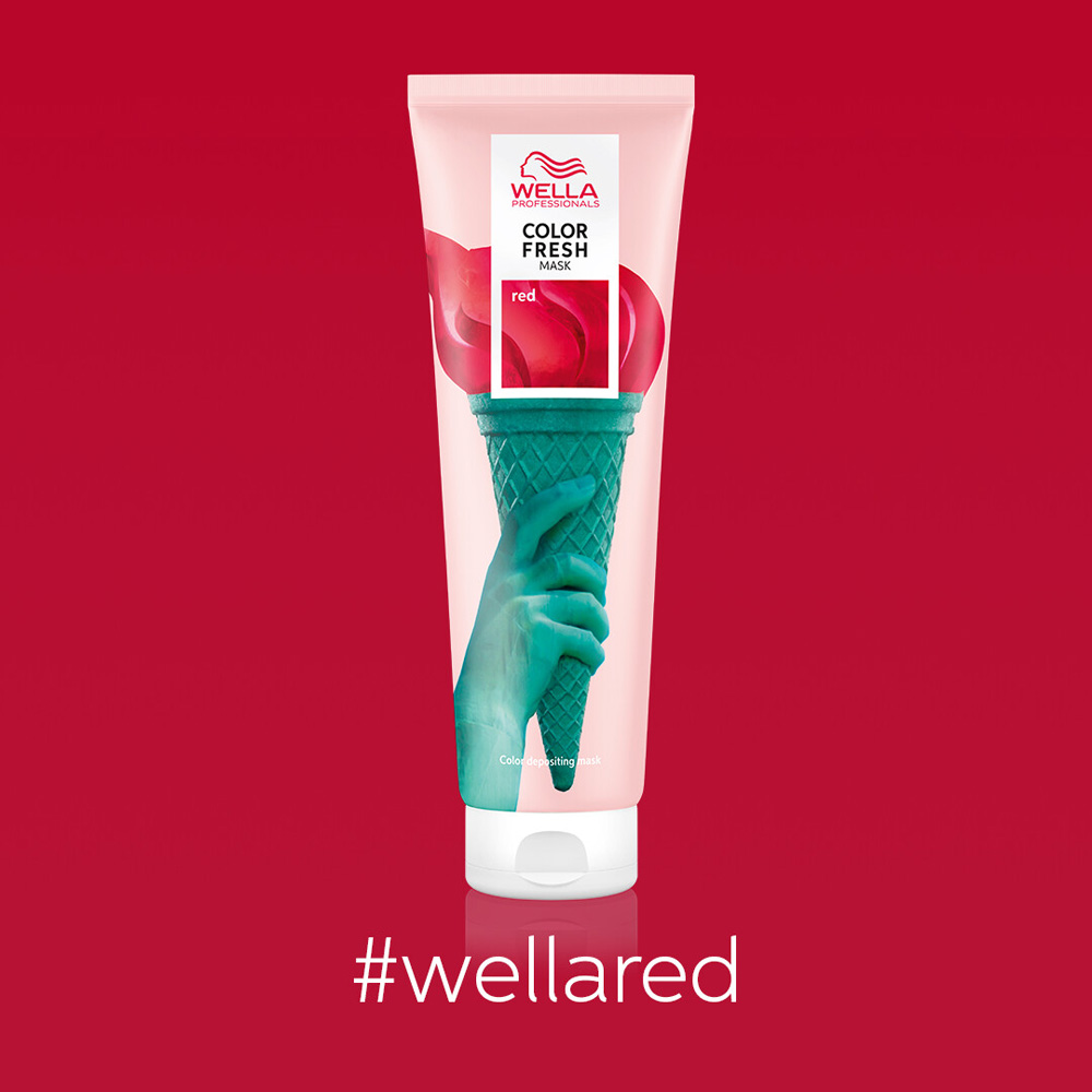 Wella Professionals Color Fresh Red Coloring Mask 150ml - Image 8