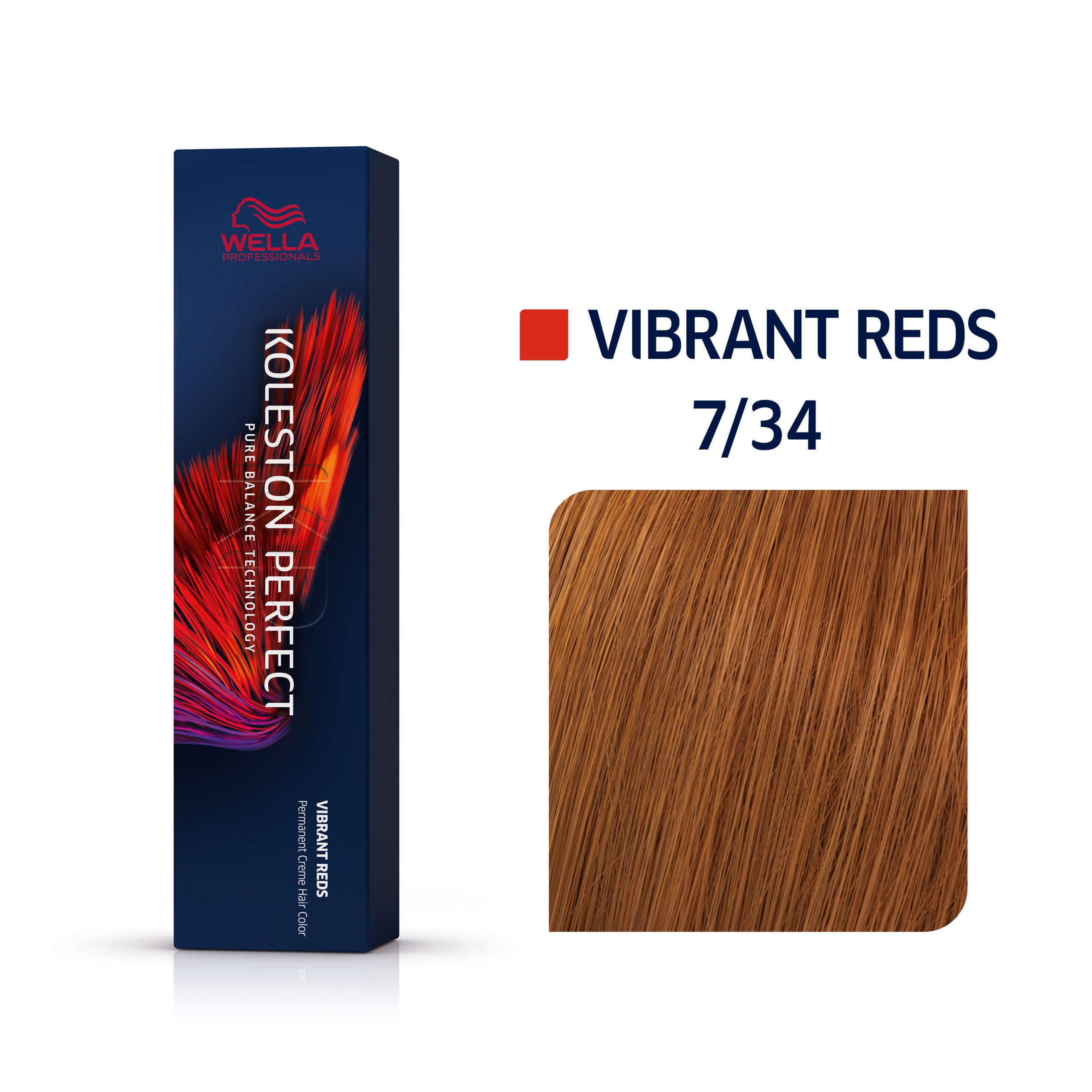 Wella Professionals Koleston Perfect 7/34 Vibrant Reds 60ml - Image 2