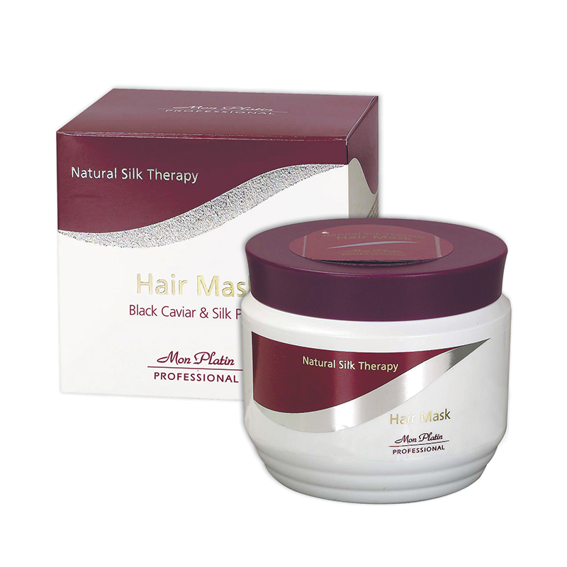 Mon Platin Natural Silk Therapy Black Caviar & Silk Protein Hair Mask 250ml