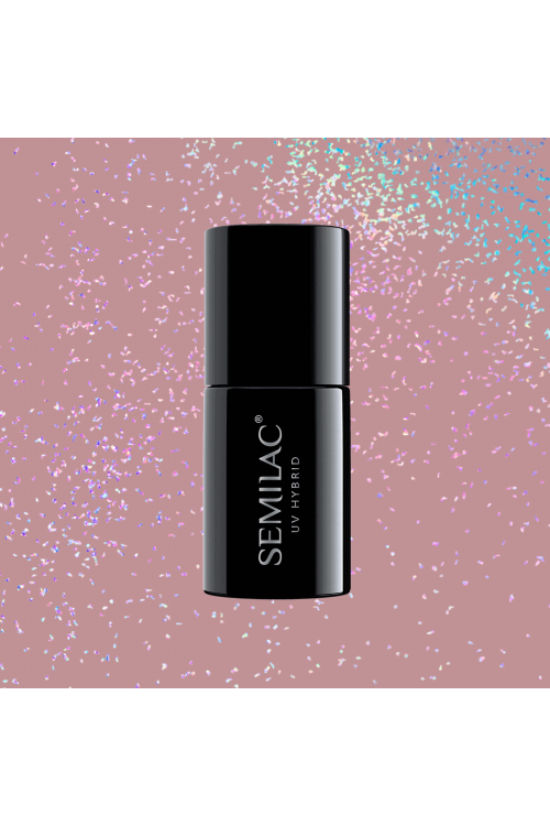 Semilac Ημιμόνιμο Βερνίκι 320 Shimmer Dust Beige 7ml