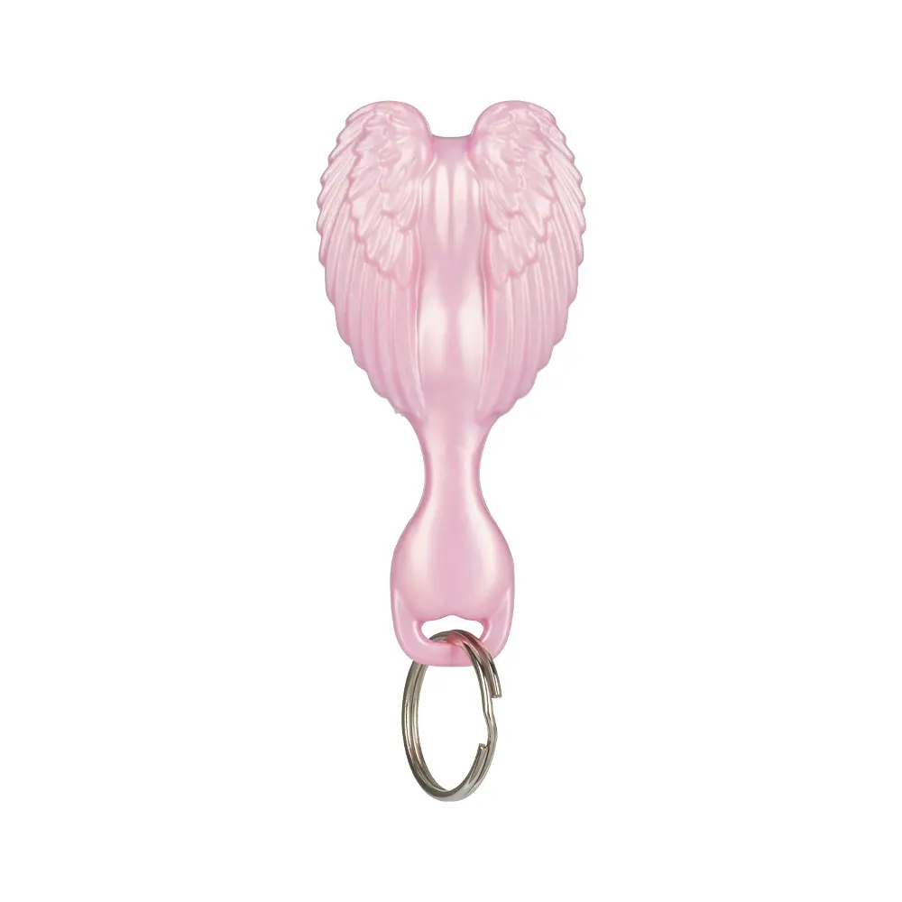 Tangle Angel Baby Keyring Pink