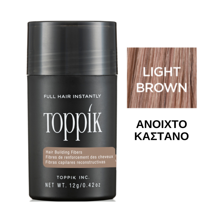 Toppik Hair Building Fibers Light Brown 12gr - Image 2