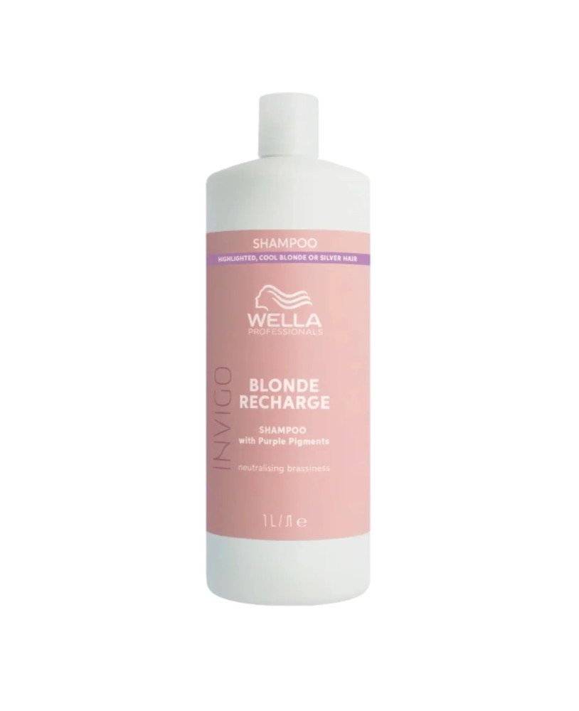 Wella Professionals Invigo Blonde Recharge Color Blonde Shampoo 1000ml