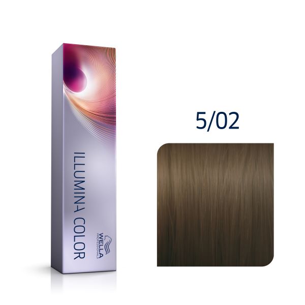 Wella Professionals Illumina Color 5/02 Ανοιχτό Καστανό Φυσικό 60ml - Image 2