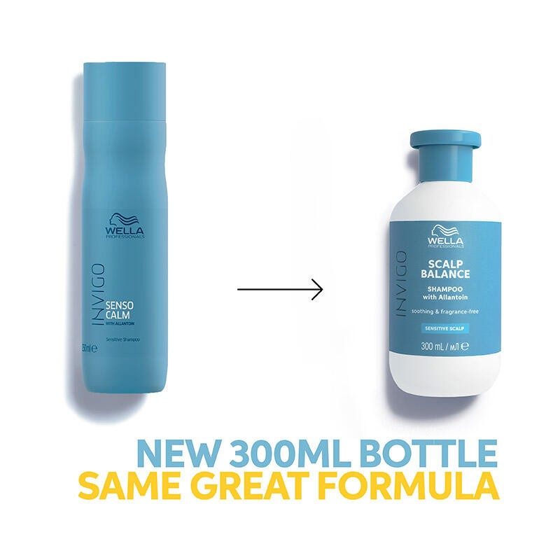 Wella Professionals Invigo Scalp Balance Shampoo Sensitive Scalp 300ml - Image 2