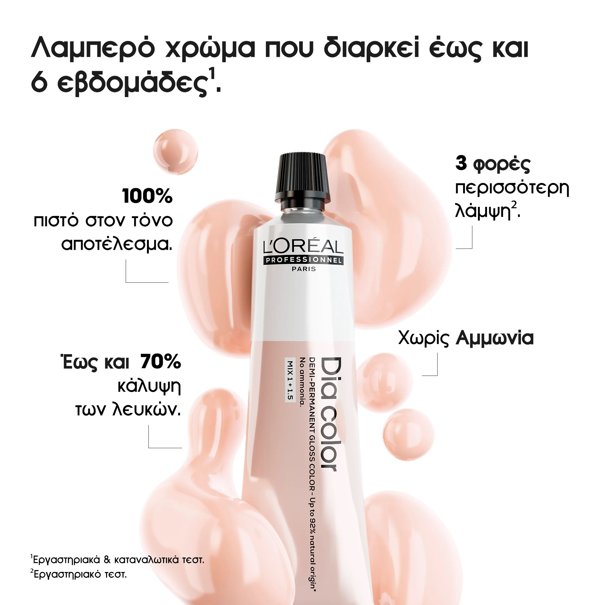 L’Oreal Professionnel Dia Color 8.2 Light Iridescent Blonde 60ml - Image 2