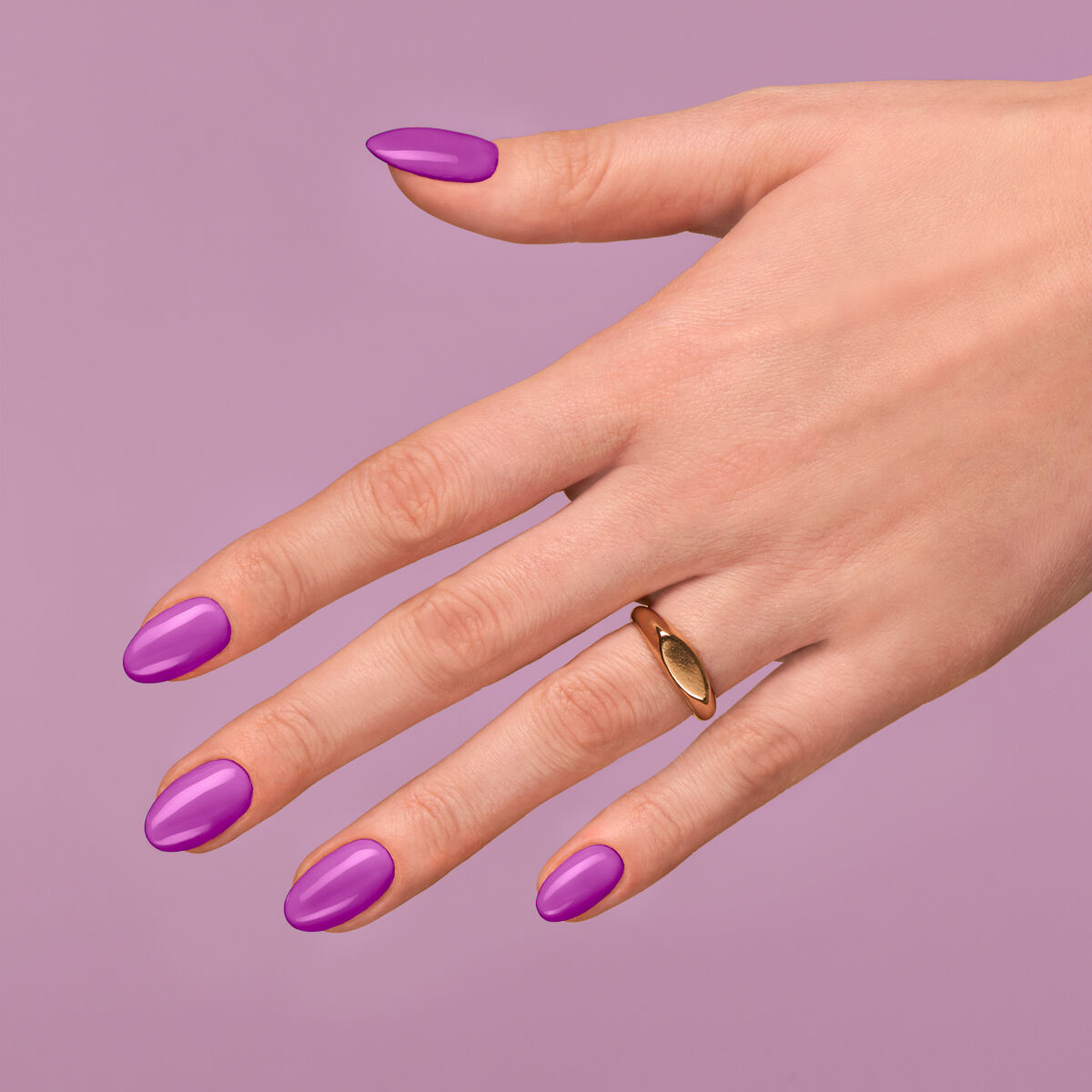 Semilac Ημιμόνιμο Βερνίκι 129 Violet Bliss 7ml - Image 2