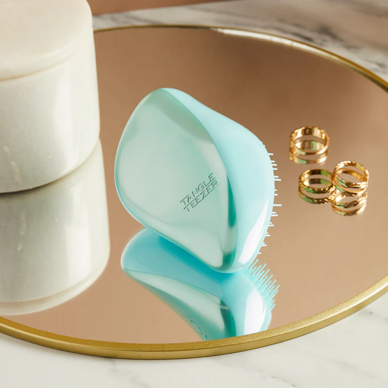 Tangle Teezer Compact Styler Teal Matte Chrome - Image 2
