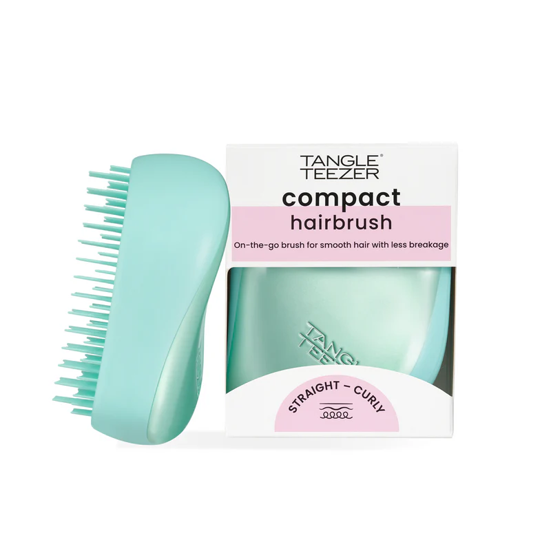 Tangle Teezer Compact Styler Teal Matte Chrome - Image 3