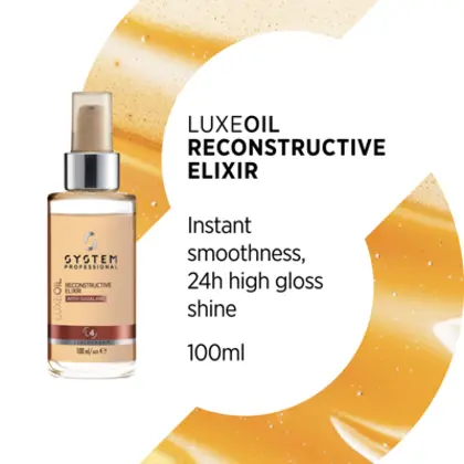System Professional LuxeOil L4 Reconstructive Elixir With Squalane 30ml - Image 2