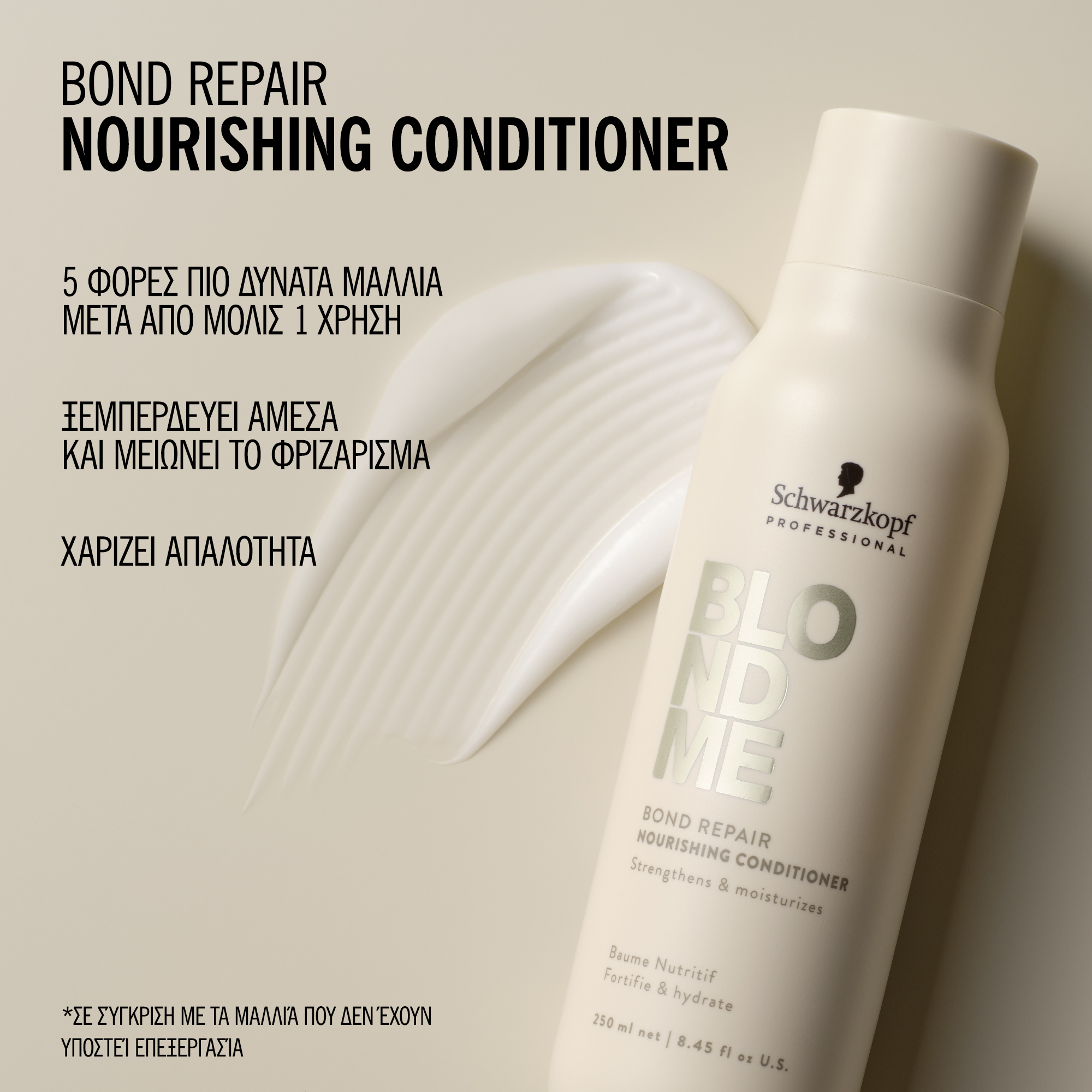 Schwarzkopf Professional BlondMe Bond Repair Nourishing Conditioner 1000ml - Image 5