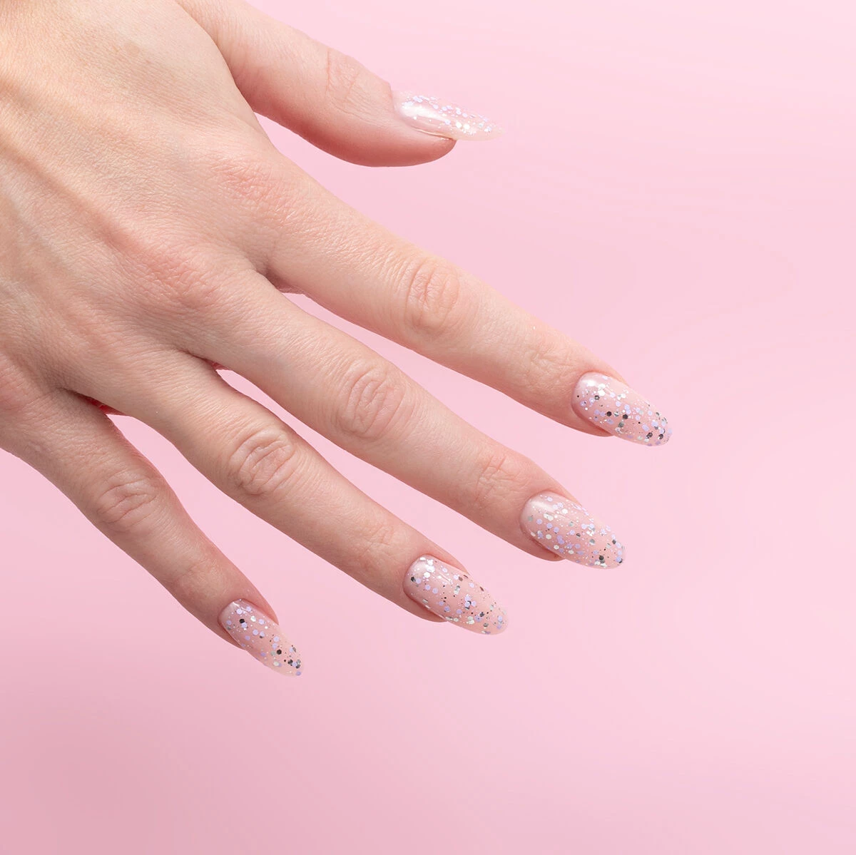 Semilac Ημιμόνιμο Βερνίκι 925 Silver & Violet Drops 7ml - Image 3