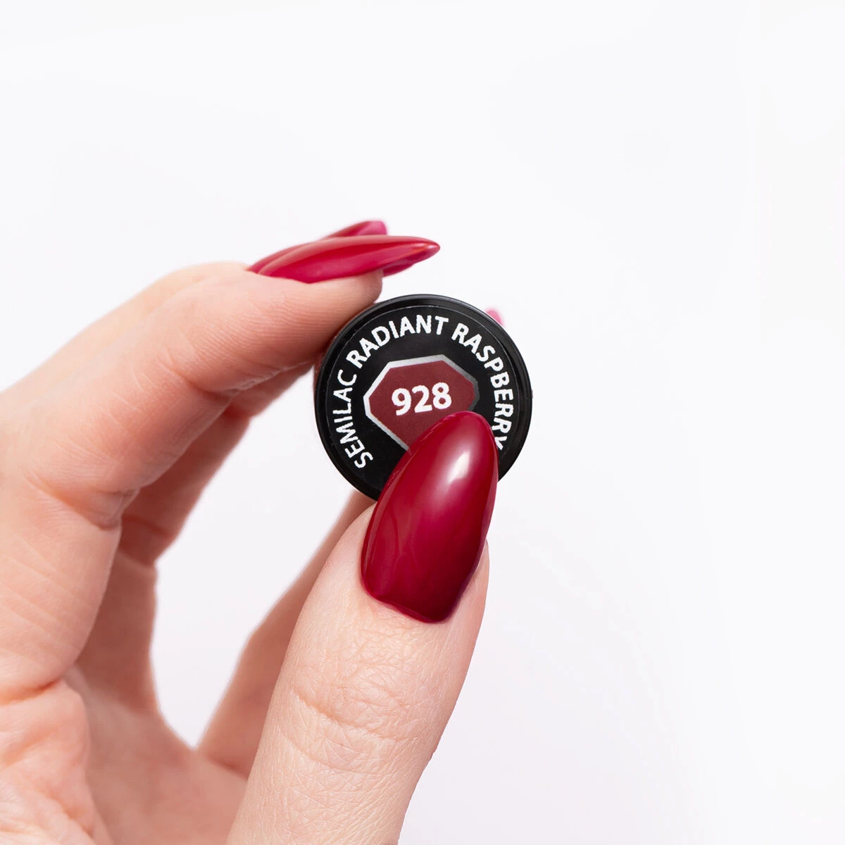 Semilac Ημιμόνιμο Βερνίκι 928 Radiant Raspberry 7ml - Image 2
