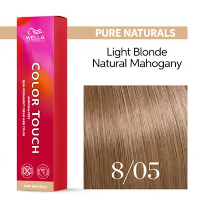 Wella Professionals Color Touch 8/05 Pure Naturals 60ml - Image 2