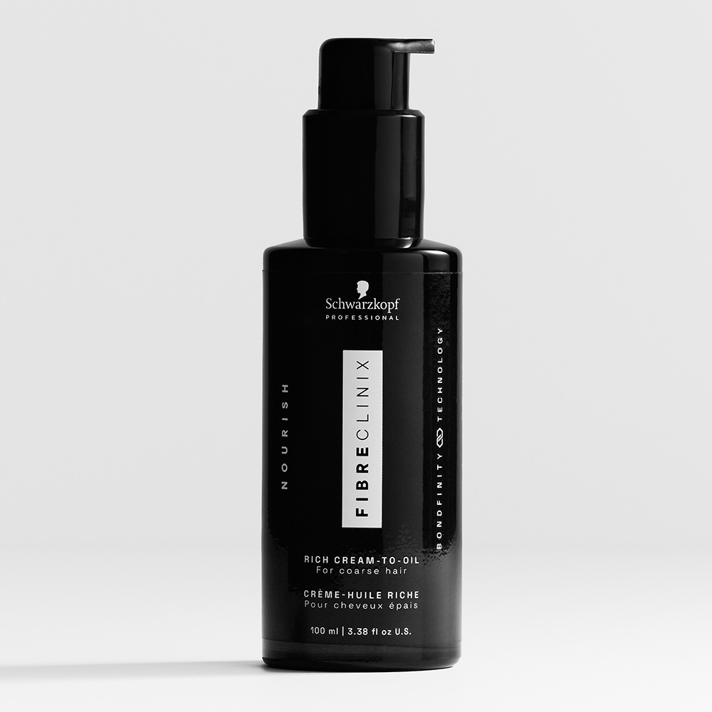 Schwarzkopf Professional Fibre Clinix Bondfinity Rich Cream-to-Oil 100ml - Image 2