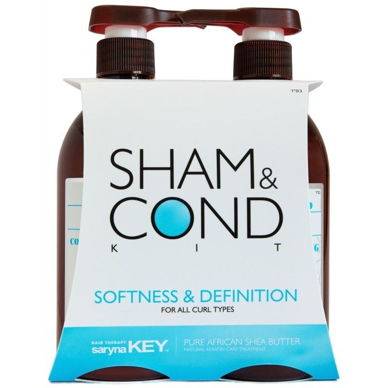 Sarynakey Pure Africa Shea Curl Control Shampoo and Conditioner Duo 500-500ml