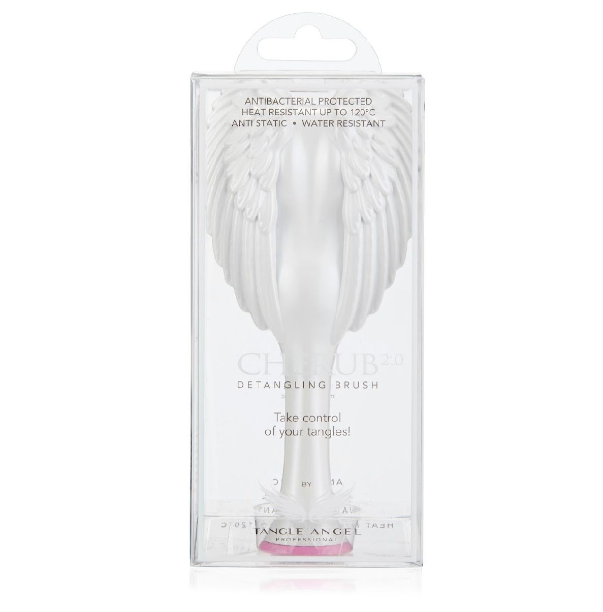 Tangle Angel Cherub 2.0 White/Pink Gloss