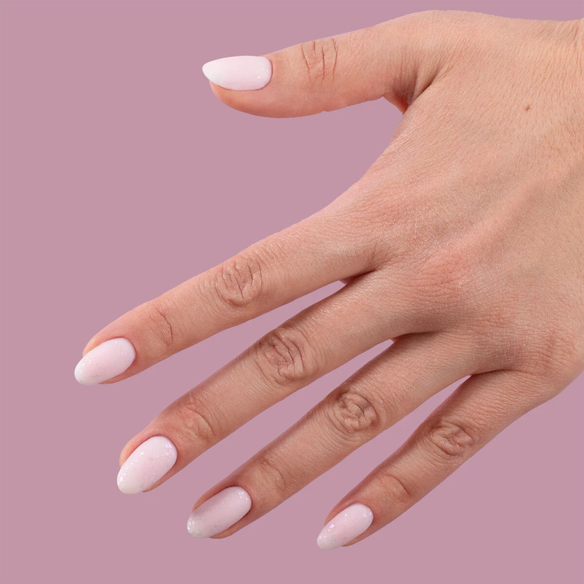 Semilac Top No Wipe Matte Violet Galaxy T27 7ml - Image 3