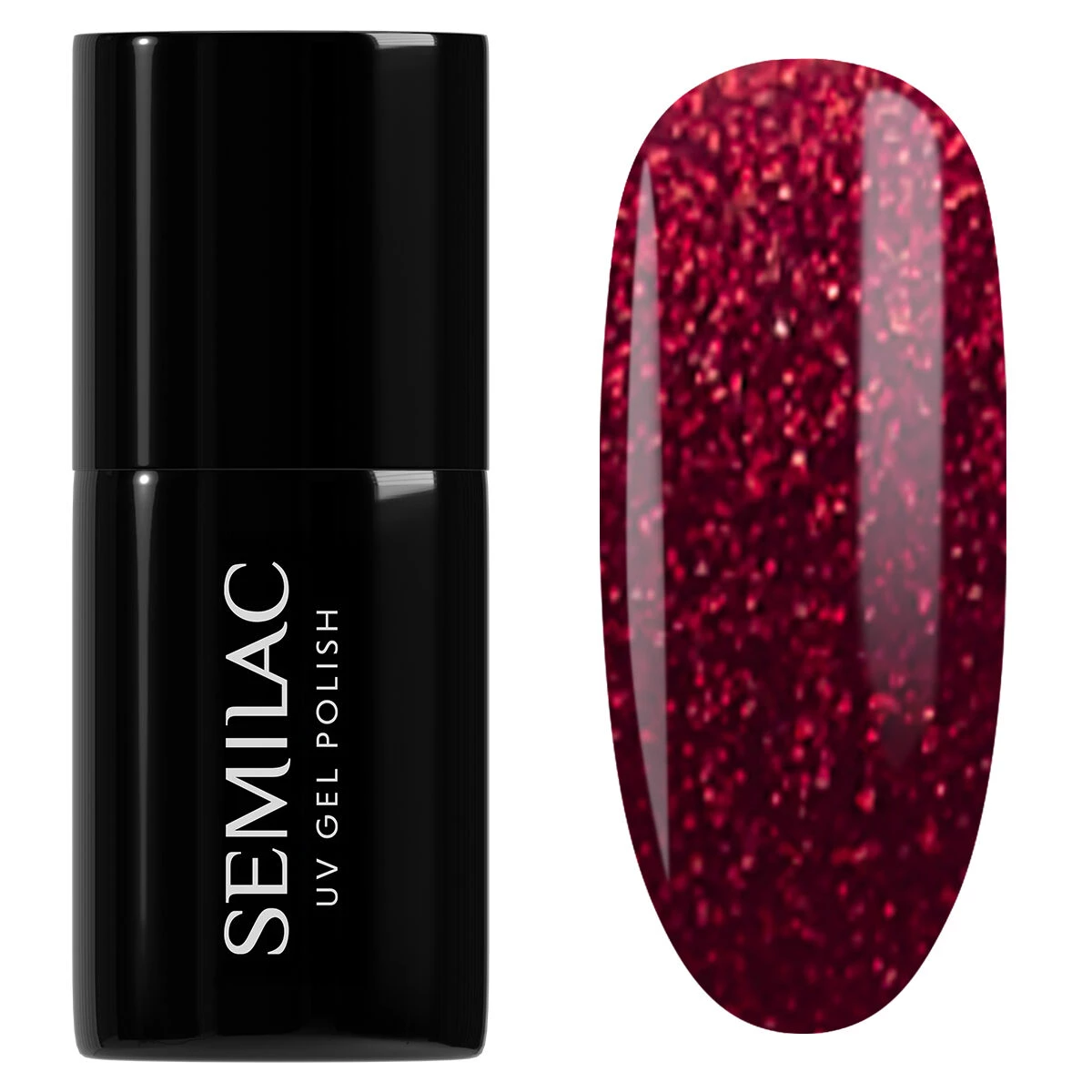 Semilac Ημιμόνιμο Βερνίκι 955 Holly Berry Red 7ml