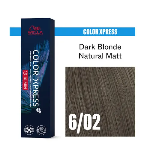 Wella Professionals Color Xpress 6/02 Dark Blonde Natural Matt 60ml