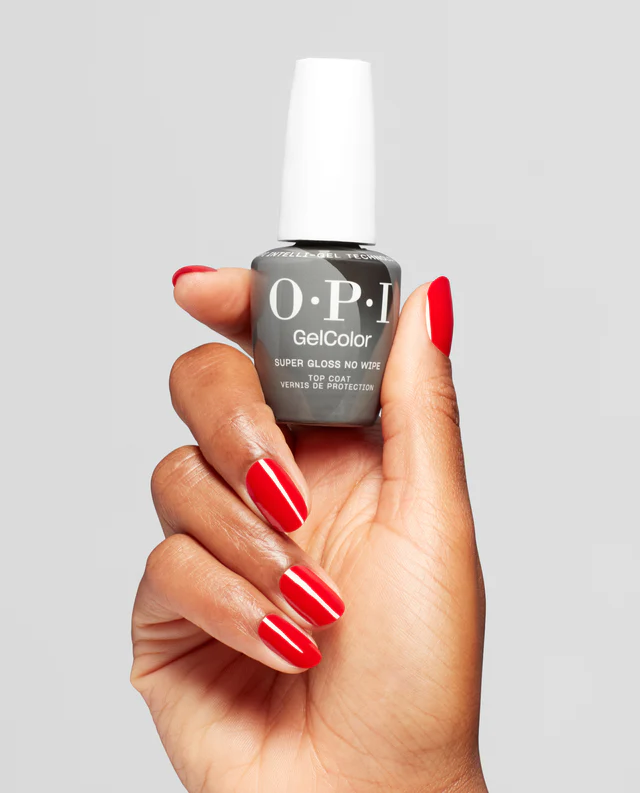 OPI Gel Color Super Gloss No Wipe Top Coat 15ml - Image 2