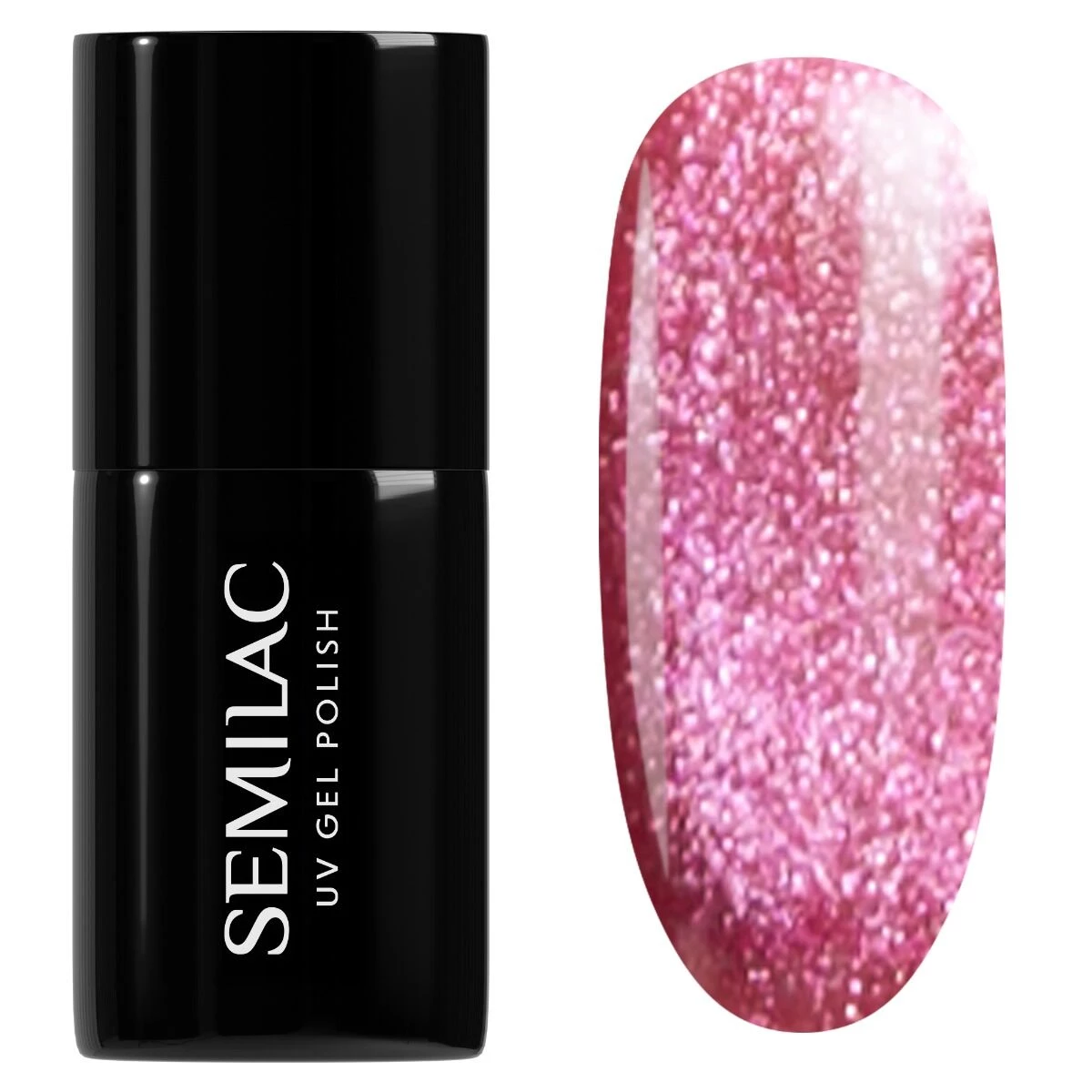 Semilac Ημιμόνιμο Βερνίκι 795 Magnetic Raspberry 7ml